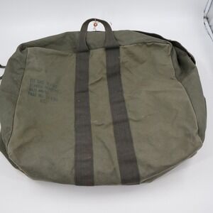 Tennier Industries Flyer's Kit Bag Unisex Large Olive Drab Canvas 1982 Military